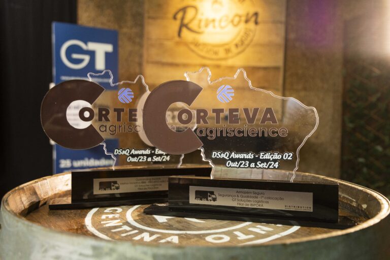 01 09 2025 GT Solucoes Logisticas conquista o Premio Corteva Armazem Seguro 2024 – 1o Lugar em Seguranca e Qualidade com a filial Ibipora PR
